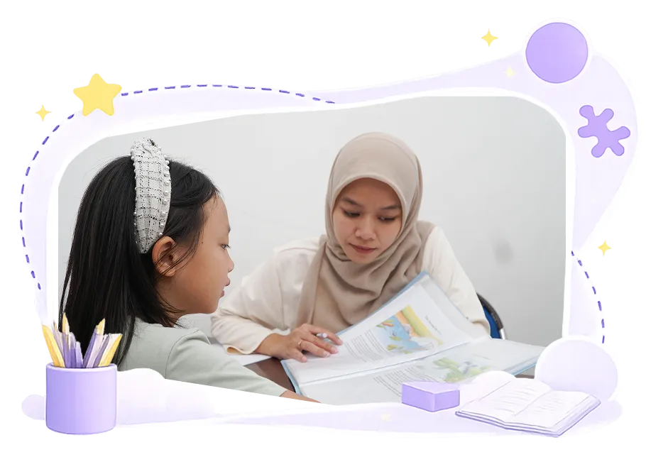 Sesi anak bersama konsultan ADHD Centre